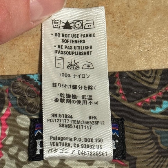 Patagonia Women's Board Shorts Size 6 – Boho‎ Print - Picture 9 of 10